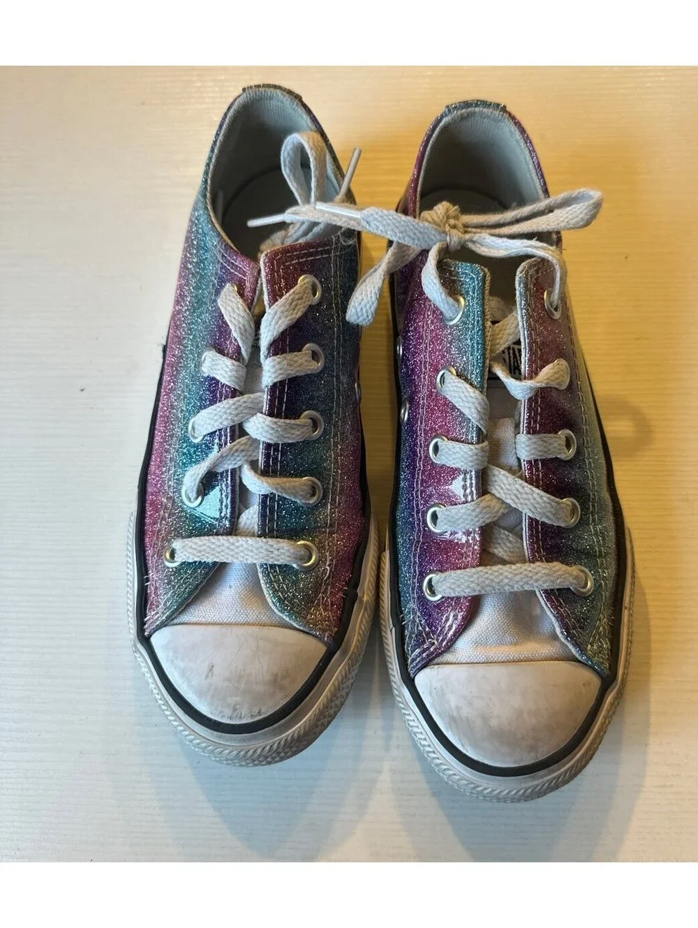 All Star converse glitter size 1